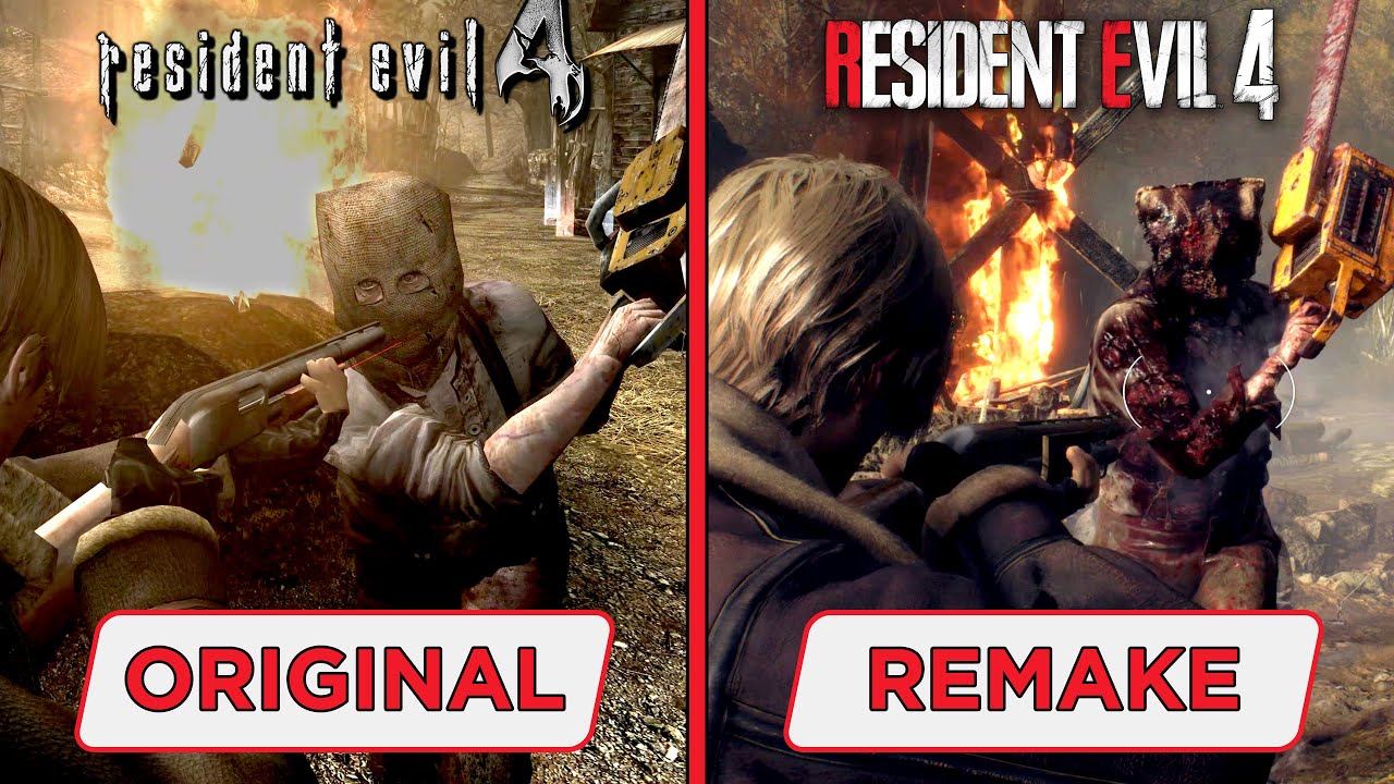 Resident Evil 4 Remake Chainsaw Demo  Vídeo compara os gráficos e  desempenho do jogo rodando