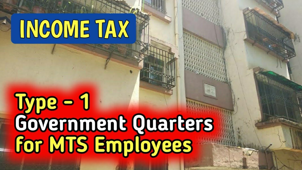 Government Quarters for MTS Employees in Income Tax Delhi - YouTube
