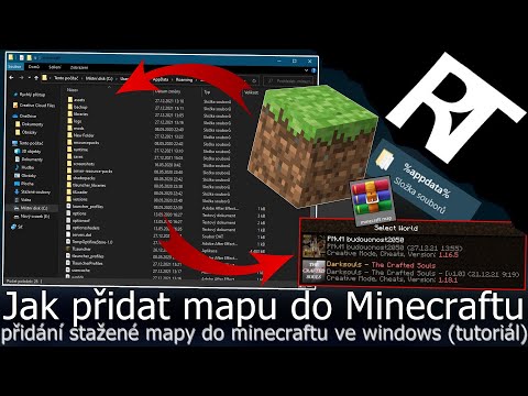 Jak stáhnout mapu do Minecraftu – Jak nainstalovat mapy do MC – stažení mapy do minecraft (tutoriál)