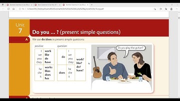 Unit - 7 Do you...? ( present simple questions )