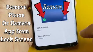 Galaxy S9/S9+ How Remove Camera or Phone App from Lock Screen Shortcut screenshot 3