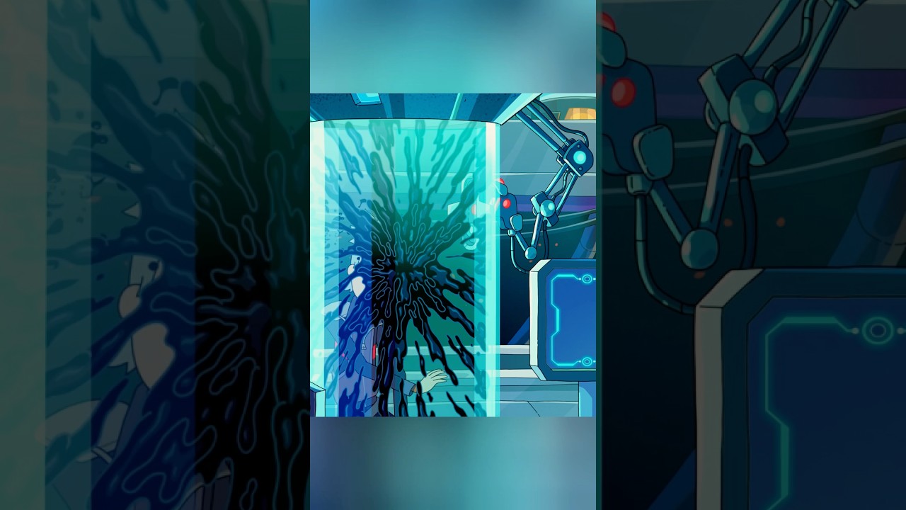 Рик и злой Морти попали в ловушку 