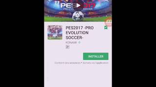 تحميل لعبة pes 2017 للاندرويد من سوق بلاي بالمجان screenshot 5