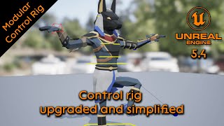 Easy Control rig in 5.4 - Unreal Engine 5 tutorial