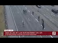 Man walking on I-65 shot, killed by law enforcement