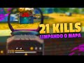 FL4 YGORX LIMPANDO O MAPA COM 21 KILLS | FREE FIRE