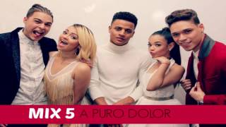 Video thumbnail of "Mix 5 - A Puro Dolor (Letra)"