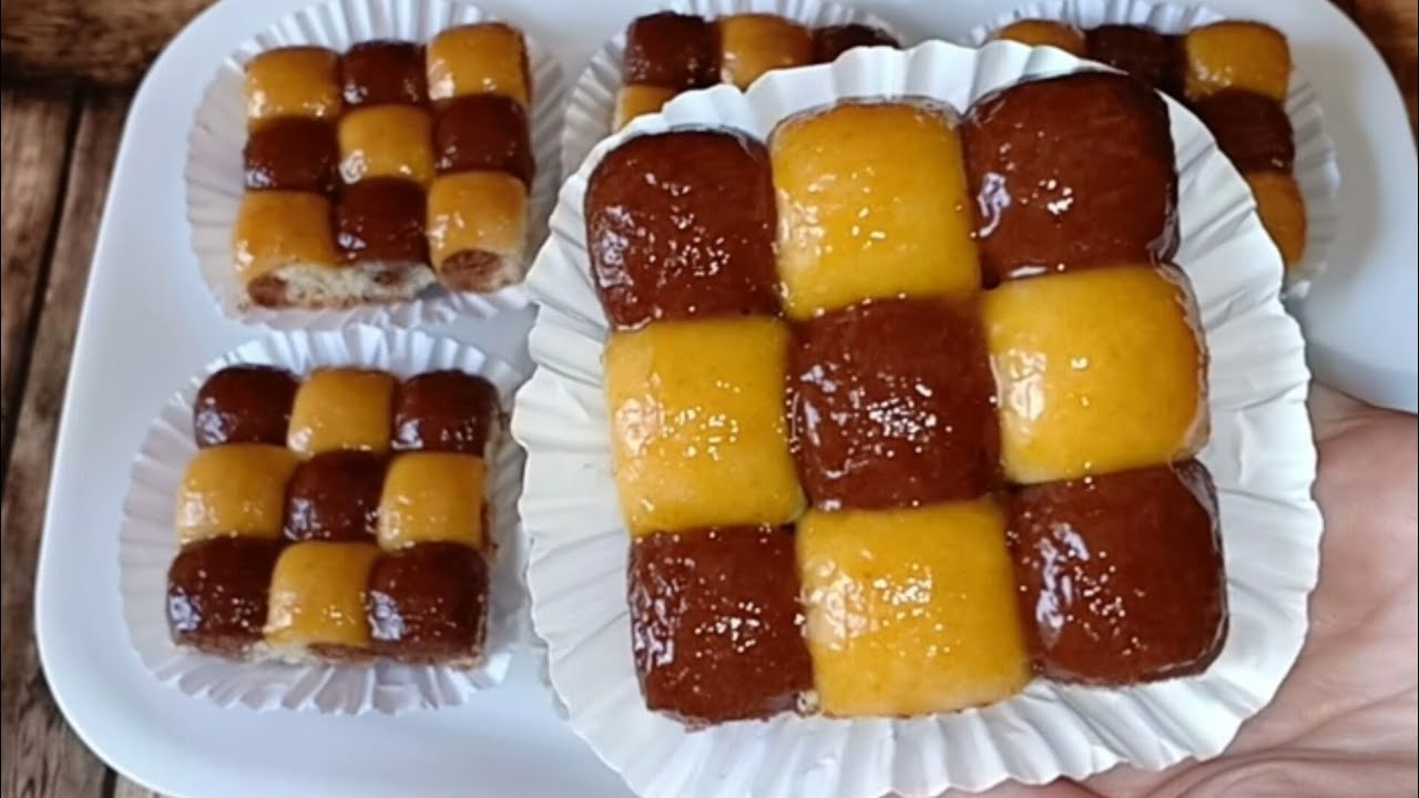 حلوة الشطرنج بالزيت بذوق الفانيلا و الكاكاو.. حلوة طرية و بنينة و توالم بزاف لقهوة الصباح والمساء