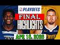 Denver Nuggets vs Minnesota Timberwolves FINAL Qtr Apr 18.2026 Highlights | NBA  Play-offs