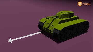 How to make a tank track animation in Blender 3.3 | #3danimation