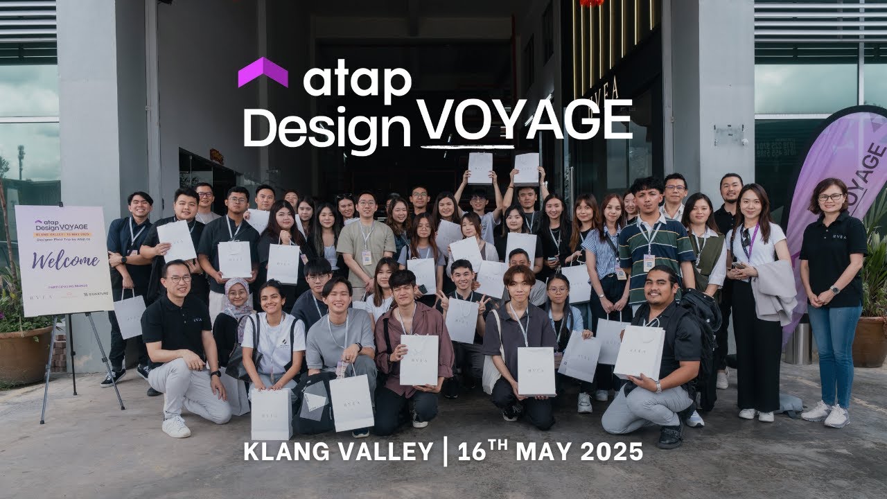 Atap Design Voyage 2025 : Klang Valley (16th May 2025)