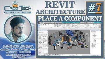 #7 | Place Component In Revit [Deepak Verma]