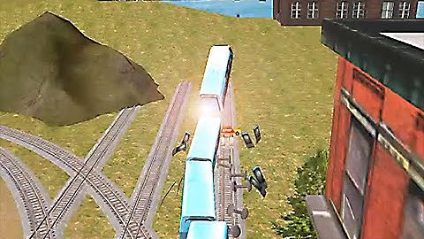 Ultimate Train Driving Simulator 2020 - Career - Level 5 Fail Crash Can