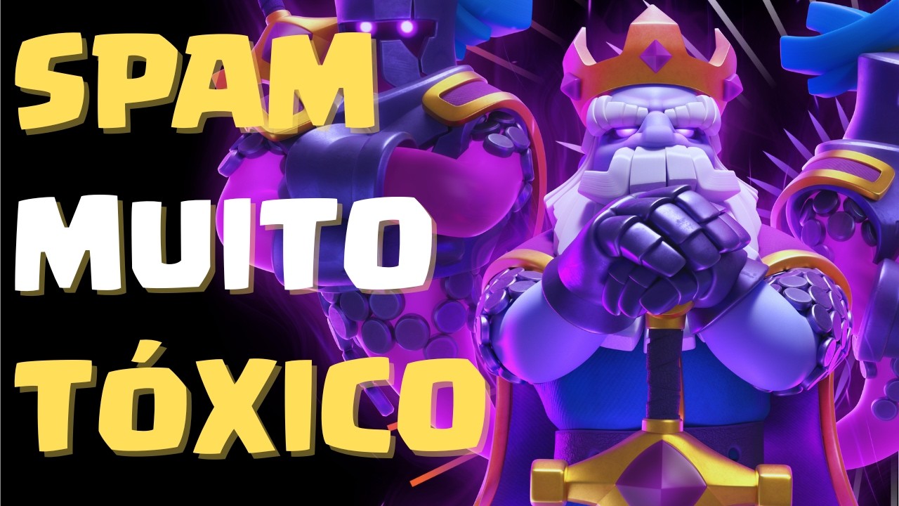 ESSE É O DECK MAIS INSUPORTÁVEL DE JOGAR CONTRA! GANHE MUITO FÁCIL COM HYPERBAIT! - Clash Royale