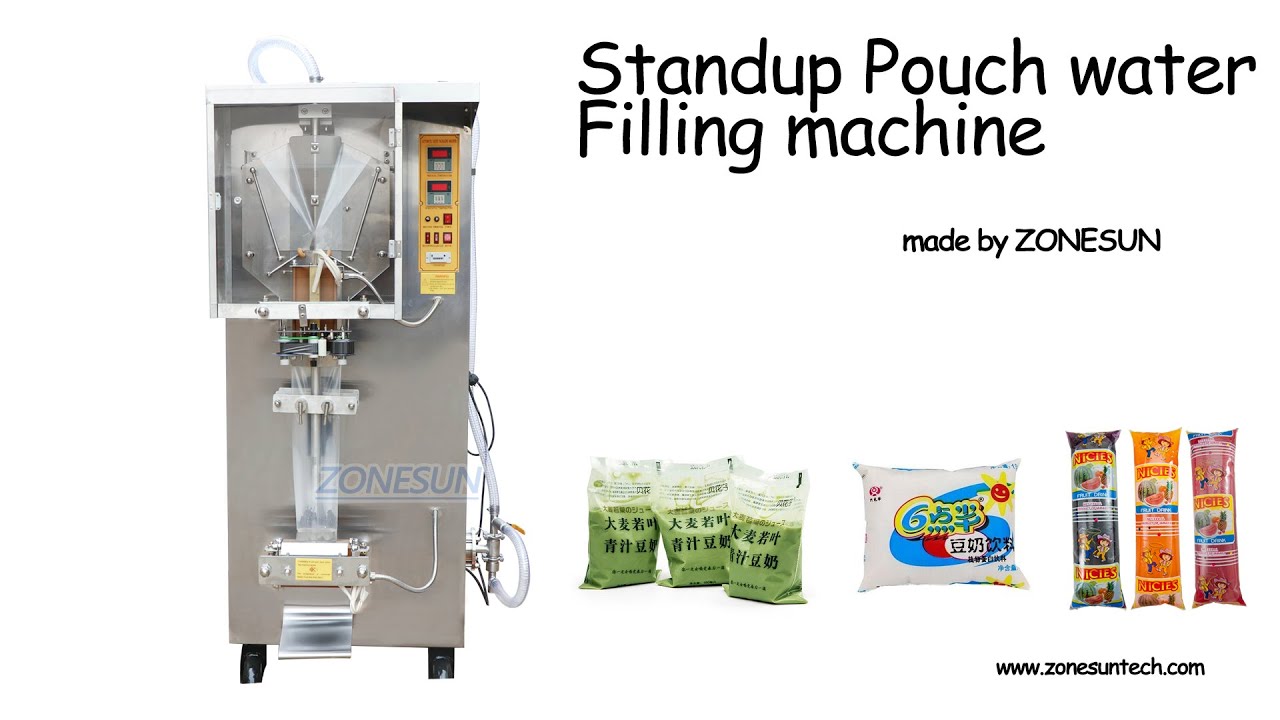 How to use Automatic Liquid Filling Sealing Machine YouTube
