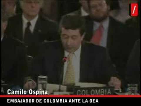 Intervecin del embajador ante la OEA Camilo Ospina