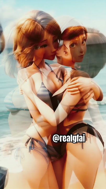 Aunt Cass and Elastigirl bikini