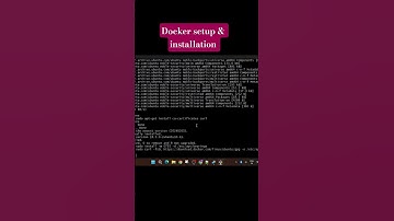 Docker-installatie en -installatie #devops #docker #containers #images #dataenthusiastera