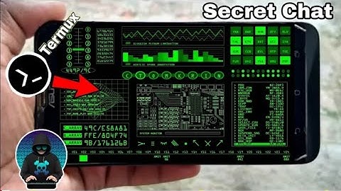 secret chat using Termux || #TERMUX #tremux