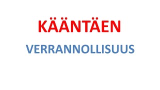 Kääntäen verrannollisuus