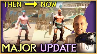 I made a huge update for my gladiator simulator game (overview vlog)