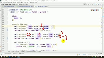 97 尚硅谷 React全栈项目 setState面试题