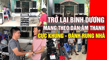 Khách Chơi Lớn, Đầu Tư Tiếp Dàn Âm Thanh Sân Khấu Khủng 113tr tại Bình Dương