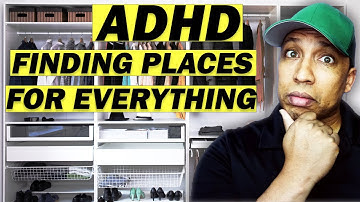 How To Find Places For EVERYTHING In Your Home in 5 Minutes Or LESS with ADHD