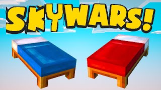 Skywars but there are beds that let you respawn