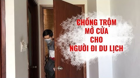 Bí quyết chống trộm gắn cửa khi đi du lịch thuê khách sạn Pr-C03 - [ CAPITECH ]