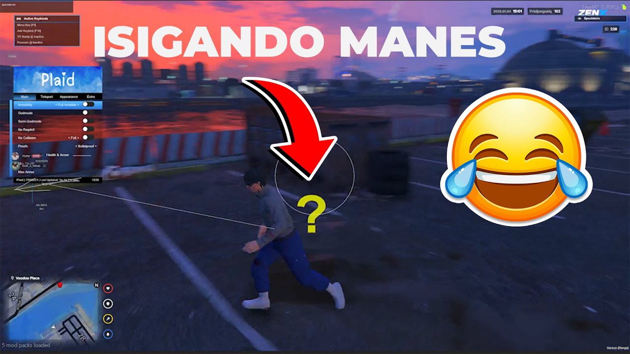 FiveM | Tapau supermenu, ft. Plaid.gg