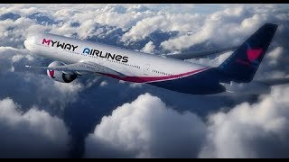 Киев - Тбилиси. Myway Airlines. Инспекция лайнера