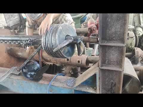 Proses pembuatan screw conveyor