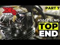 Top end assembly honda xl185s part 7