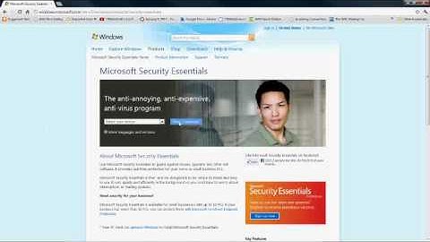 Microsoft Security Essentials