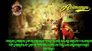 Status WA hits lagu jaranan lintang ati