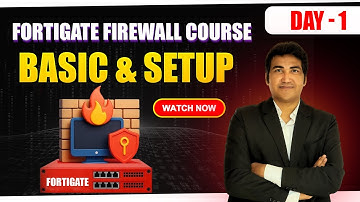 Dag 1 FortiGate Firewall | Wat is Fortinet en FortiGate | Wat is Firewall Basisconfiguratie #fort...
