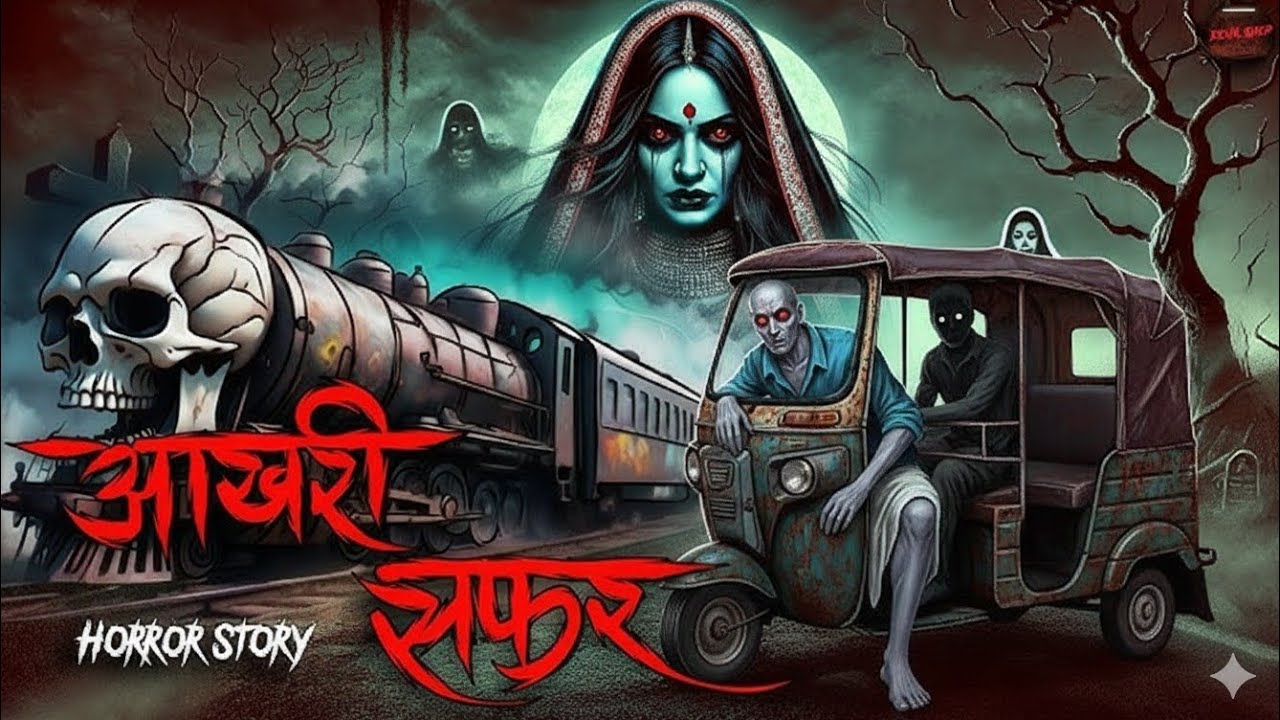 आखिरी सफर | Akhari Safar छलावा | Horror Hindi Story Cartoon | 2D Animation Video @KalaSaaya-g9g 