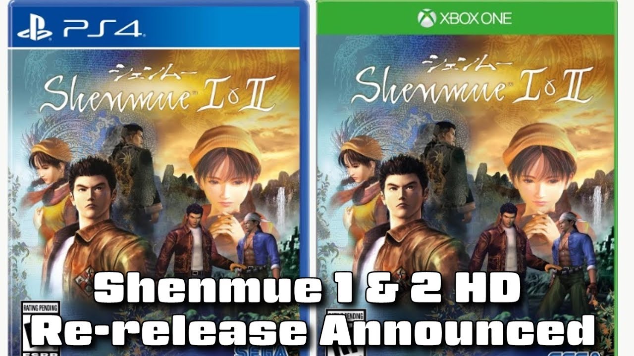 Shenmue 1 & 2 Release Date Confirmed