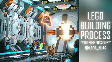 “Want some popsicles?” Lego creation time-lapse building process by Mecabricks and 3ds max/Vray