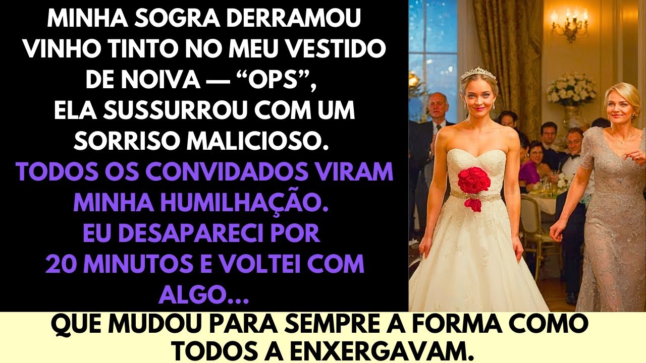 Minha Sogra Sabotou Meu Vestido—20 Minutos Depois, Abalei Sua Reputação