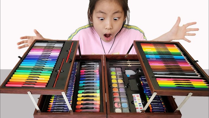 The Biggest Art Set for Students - Mont Marte Mixed Media Art Set -  Unboxing and Review 