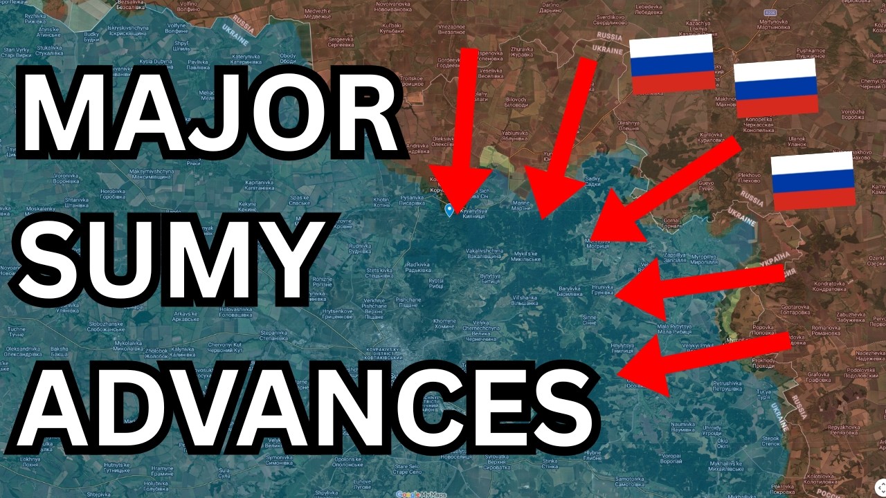SHOCKING! Russia Punches DEEP Towards Sumy Defense Line From 2 Axes