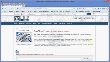 AztecIPSearch® - A Smart Patent Search Engine