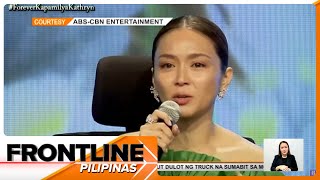 Kathryn Bernardo, muling pumirma ng kontrata sa Star Magic | Frontline Pilipinas