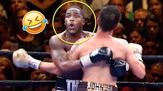 Low IQ moments in boxing but they get increasingly more silly