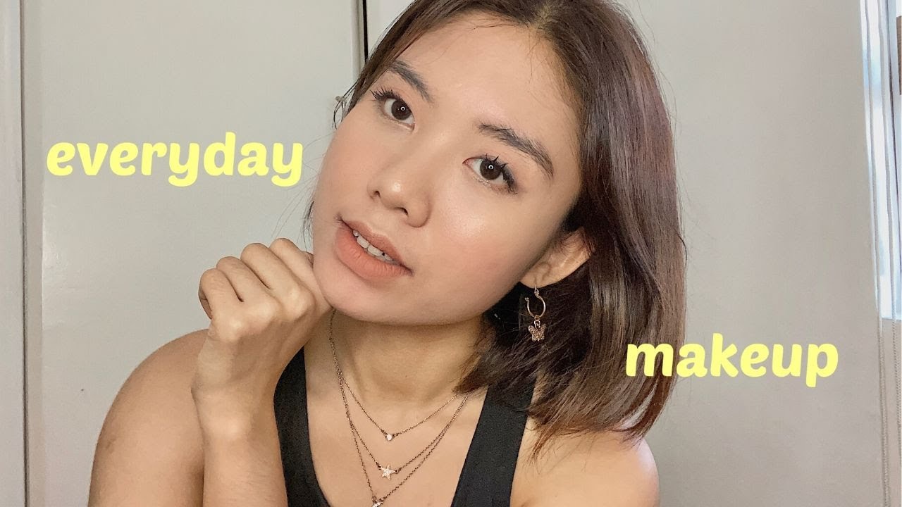 everyday makeup look (acne prone/sensitive skin) YouTube