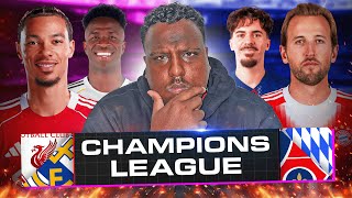 Liverpool vs Real Madrid | PSG vs Bayern Munich LIVE Champions League Watch Along