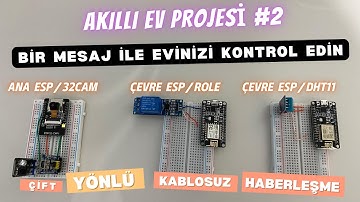 Akıllı Ev Projesi Artık Bu Kadar Kolay! | ESP ile Tüm Kontrol Sende