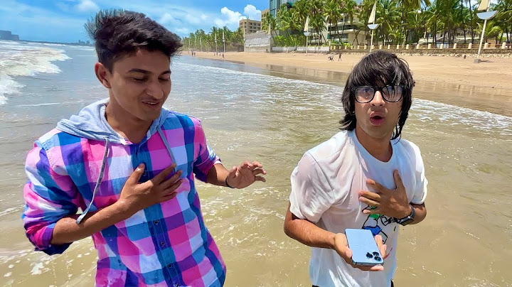 Mumbai Beach Pe Iphone Gir Gaya 😲